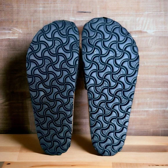 *NEW* Birkenstock Madrid Black Shiny Python Sandal, Size 37 (US Women’s 6 - 6.5) - Picture 5 of 5